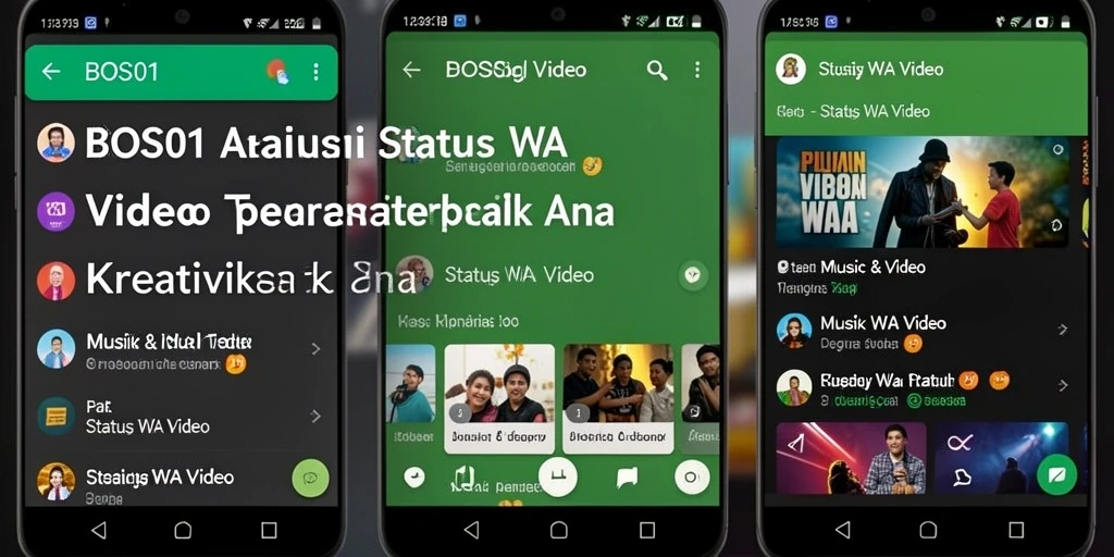Tampilan antarmuka aplikasi BOS01 yang elegan dan fungsional.